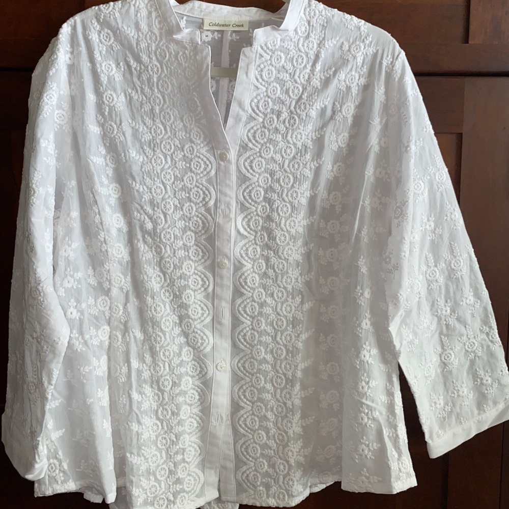 Embroidered detail shirt